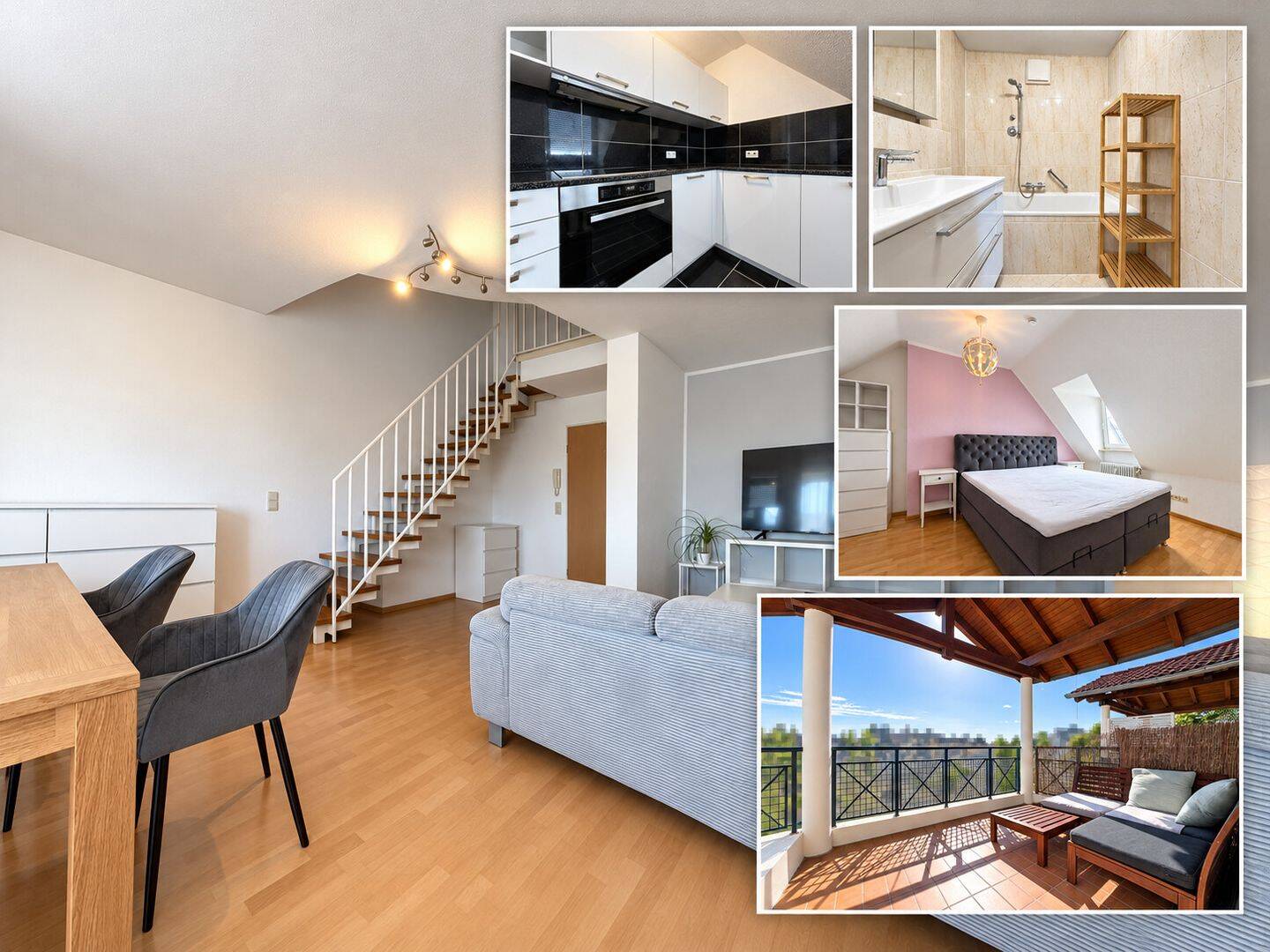 Offene Maisonette-Wohnung in ruhiger Lage von Herbolzheim, 79336 Herbolzheim