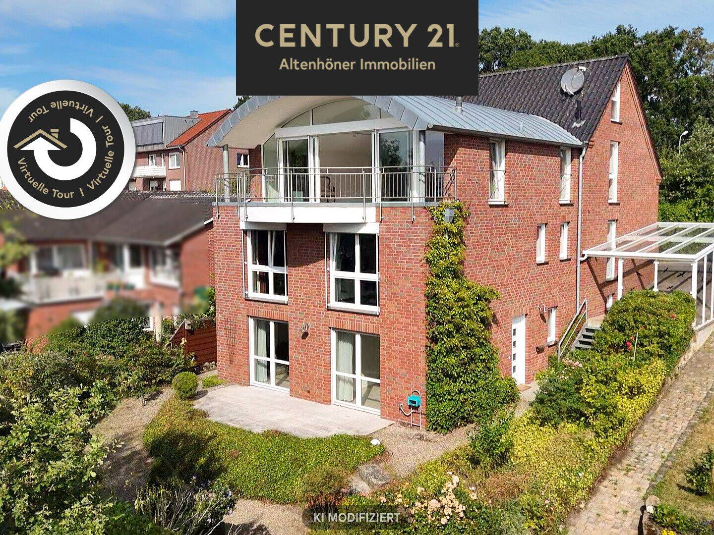 Alles außer gewöhnlich! Stadtvilla mit Einliegerwohnung und Fernblick ins Münsterland, 48455 Bad Bentheim