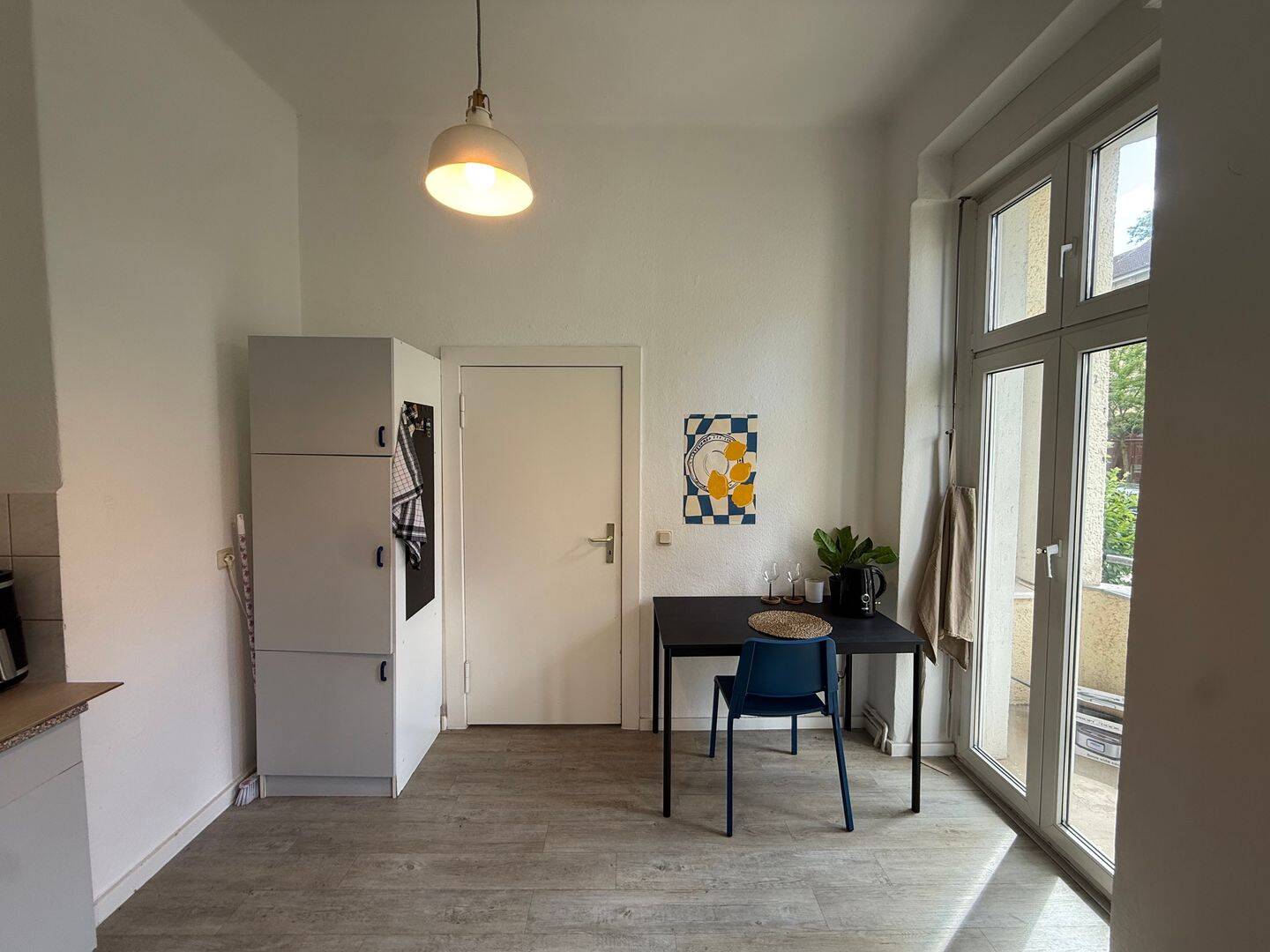 Attraktive 1,5-Zimmer-Erdgeschosswohnung mit Balkon und Einbauküche in Magdeburg, 39108 Magdeburg (Altstadt Stadtfeld Ost)