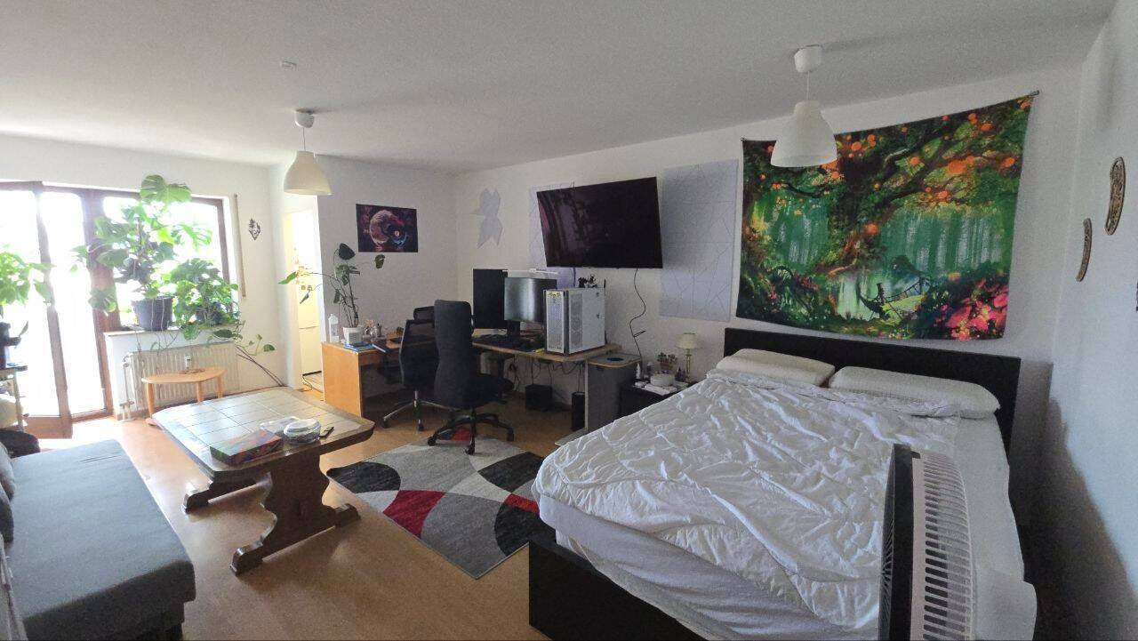 1-Zimmer-Wohnung in der Nähe des Erlangener Hauptbahnhofs für 3 Monate zur Untervermietung – Möglichkeit der Vertragsverlängerung mit dem Eigentümer, 91052 Erlangen (Anger Erlangen-Ost Erlangen-Süd Innenstadt)