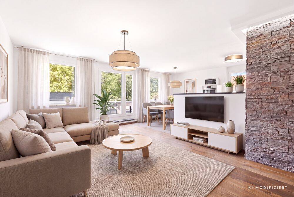 Hochwertig modernisierte 3-Zimmer-Wohnung mit sonniger, großzügiger Dachterrasse & Duplexstellplatz, 81549 München (Obergiesing Ramersdorf-Perlach Untergiesing-Harlaching)