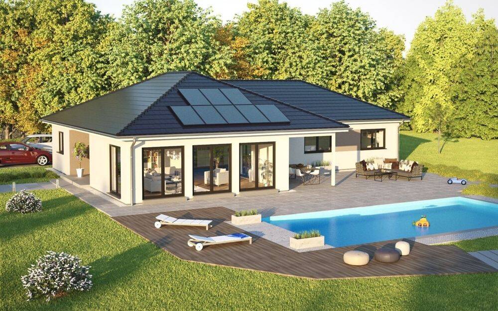 Großzügig und komfortabel wohnen – Ihr Winkelbungalow mit ScanHaus, 6242 Braunsbedra