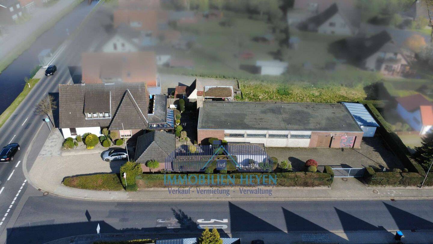 Lagerhalle mit geräumigem Wohnhaus in Papenburg am Obenende, 26871 Papenburg