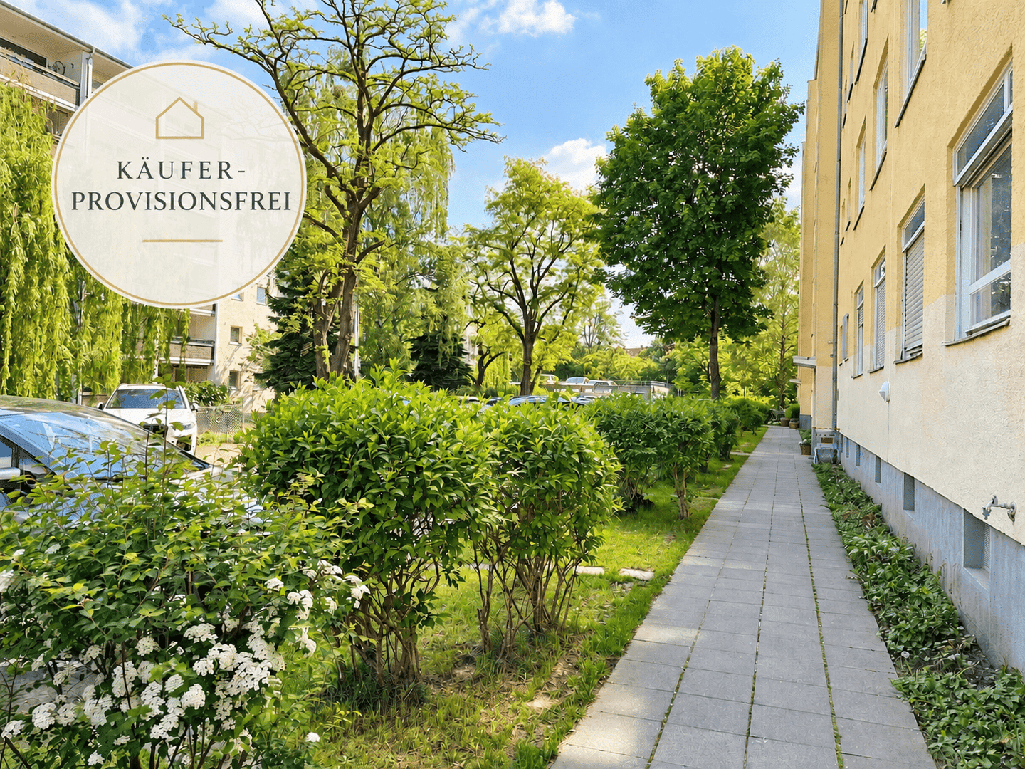 SOFORT FREI + käuferprov.-frei | Sonnige 2-Zi.-Wohnung mit Süd-Balkon & Lift | zentral in Tempelhof, 12101 Berlin (Tempelhof-Schöneberg Kolonie Papestr. Schöneberg Tempelhof)
