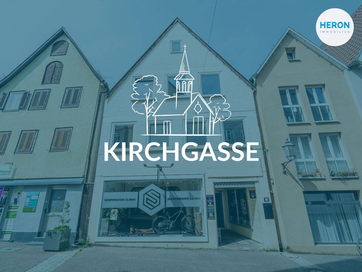 KIRCHGASSE – Vermietetes Geschäftshaus mit großer Terrasse in der Fußgängerzone von Schorndorf, 73614 Schorndorf