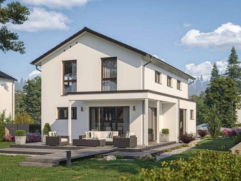 Bezugsfertiges, attraktives EFH CLOU 140 ohne Anbauteile incl. Thermo-Bodenplatte, incl. Grundstück zzgl. NK, 74193 Schwaigern