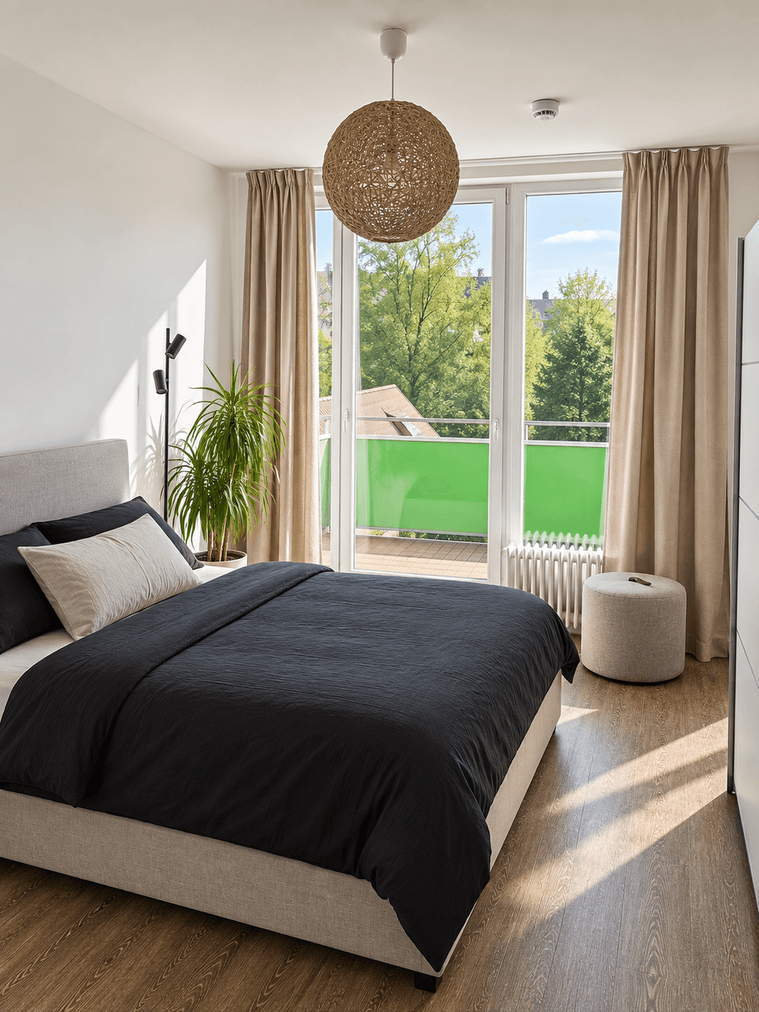 Helle 1-Zimmer-Wohnung mit Balkon, moderner Einbauküche und Aufzug in München-Moosach, 80992 München (Moosach Neuhausen-Nymphenburg Pasing-Obermenzing)