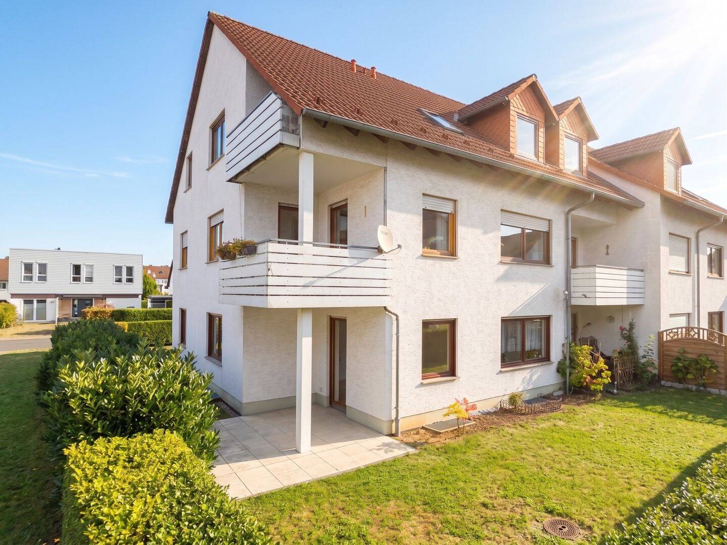 Barrierearme, helle Erdgeschosswohnung mit sonniger Terrasse und eigenem Stellplatz in Kassel!, 34134 Kassel (Niederzwehren Oberzwehren Süsterfeld/Helleböhn)