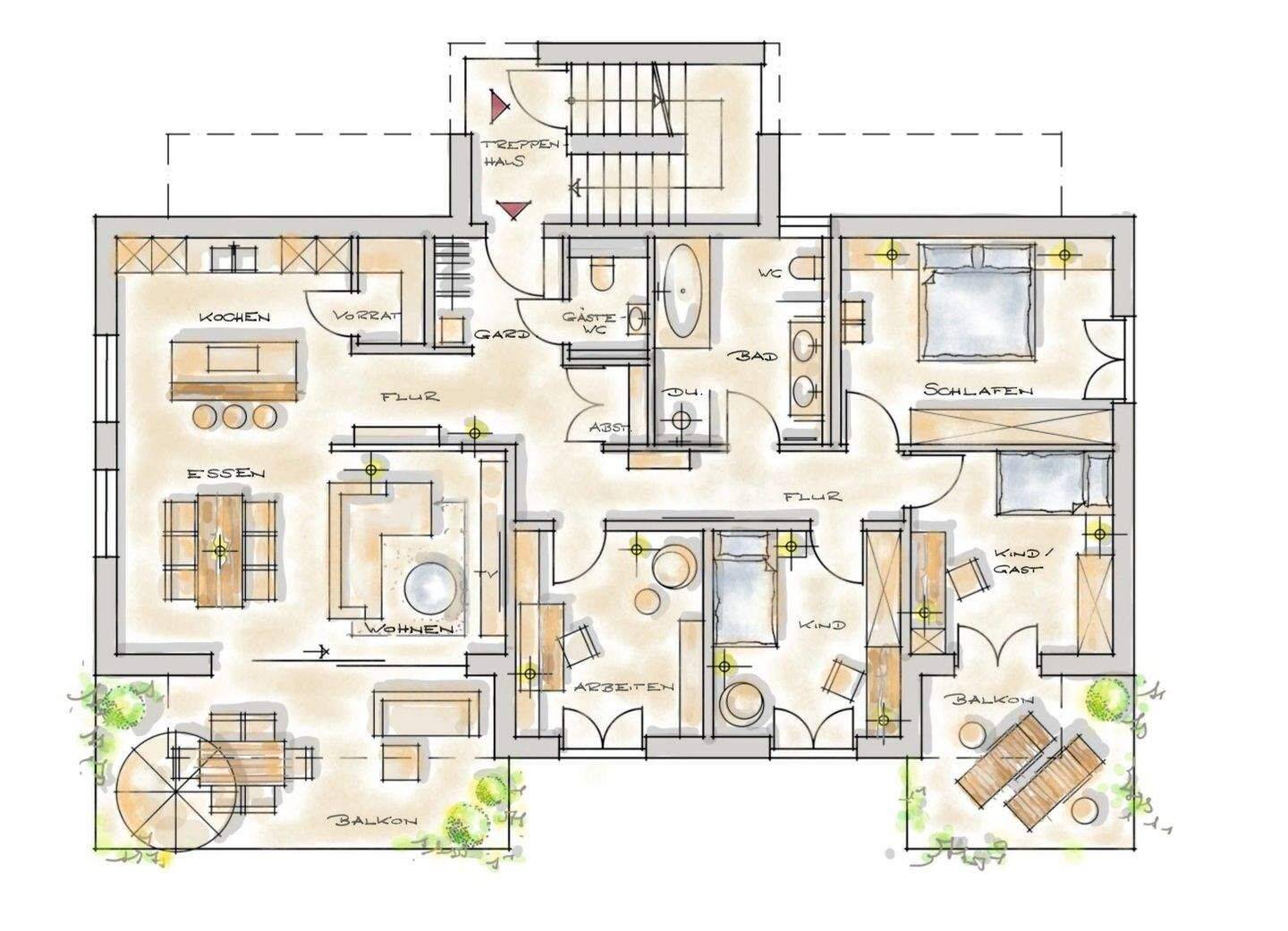 STADTVILLA TROSSINGEN – Exklusive OG-Whg. mit 5,5 Zimmer in top Lage – KfW 55 EH – 100.000 € zinsgünstiges Darlehen – 5% AfA f. Kap.anleger, 78647 Trossingen