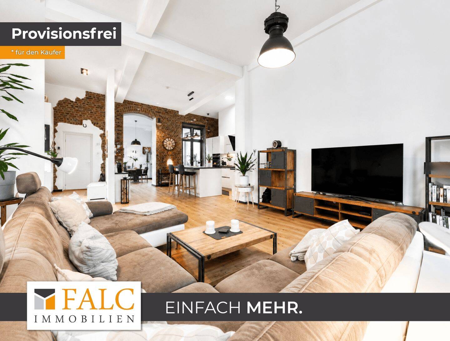 Loft statt Standard: Großzügige Eigentumswohnung mit Industriecharme und besonderem Wohngefühl!, 42287 Wuppertal (Barmen)