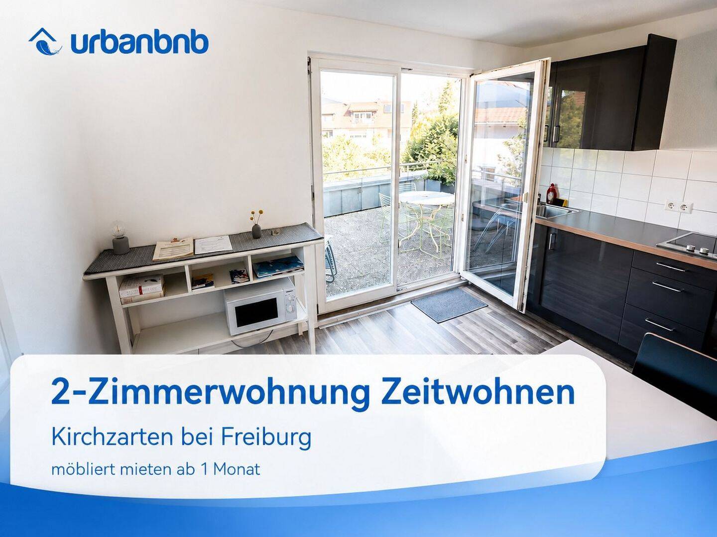 2-Zimmerwohnung Kurzzeitmiete Nähe Freiburg in Kirchzarten, 79199 Kirchzarten