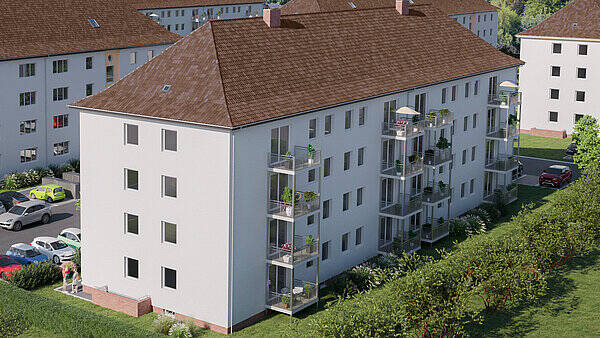 Großzügige Erdgeschosswohnung mit Balkon!, 64832 Babenhausen