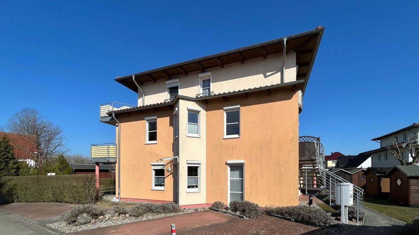 Sonnige 2-Zimmerwohnung mit Balkon, 17424 Heringsdorf