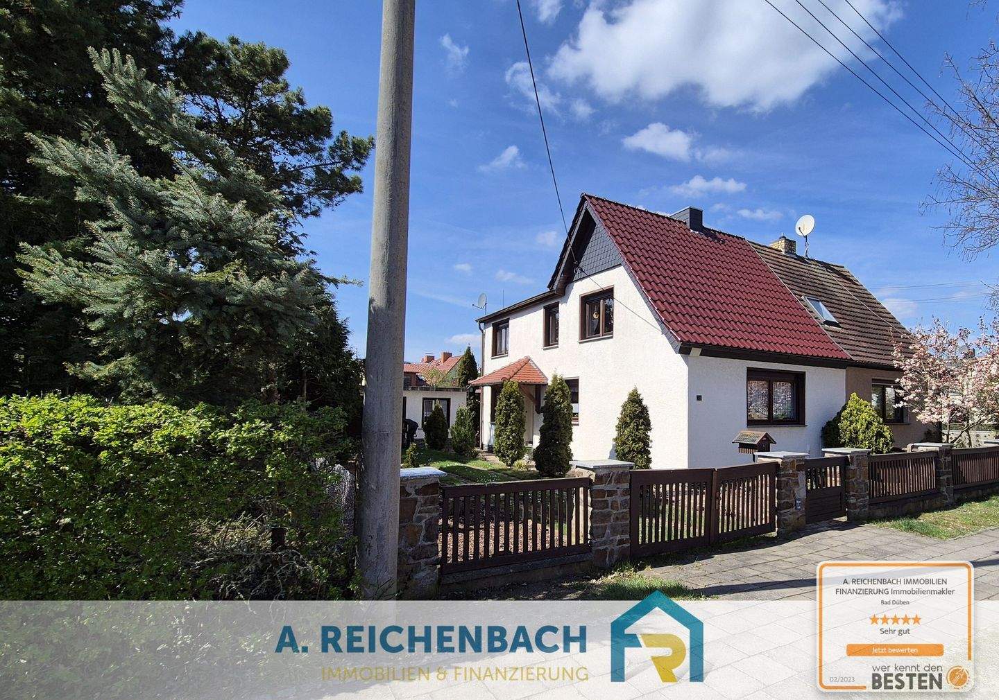 Sanierte Doppelhaushälfte in ruhiger Siedlungslage in Bad Düben zu verkaufen! Ab mtl. 727,71 EUR!, 4849 Bad Düben