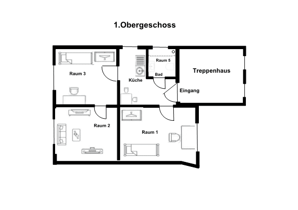 WG-ZIMMERANGEBOT: Zwei private Zimmer  für 1 Person in einer 2ER-WG, 50354 Hürth