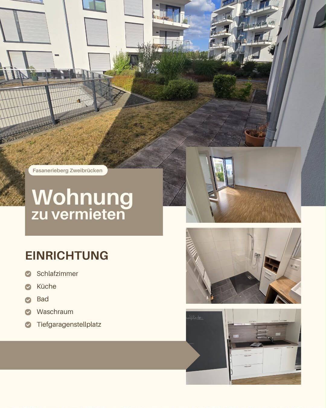 Barrierefreie Wohnung, 66482 Zweibrücken