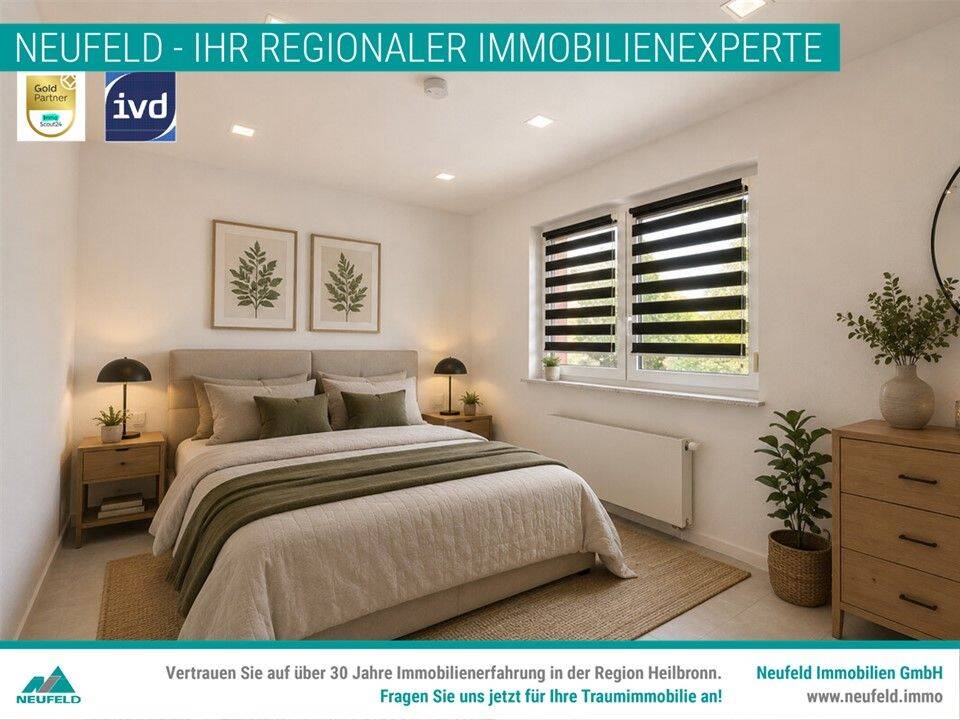 *RESERVIERT* Traumhafte 3 Zimmer Wohnung mit eigenem HWR zu verkaufen!, 74861 Neudenau