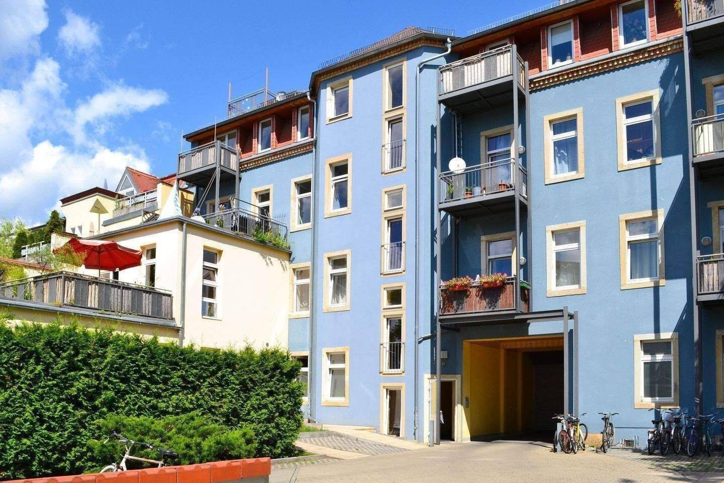 Charmante 3-Zimmer-Wohnung mit Balkon in der Neustadt!, 1099 Dresden