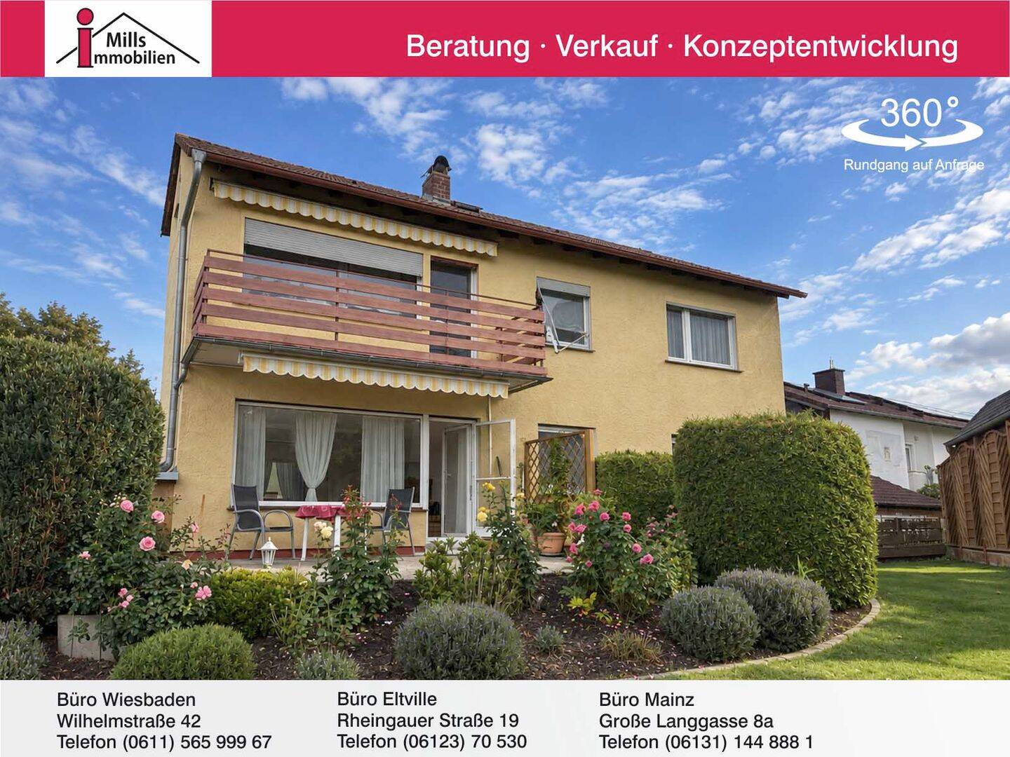 Zwei attraktive Eigentumswohnungen mit Garten in begehrter Lage von Taunusstein-Neuhof, 65232 Taunusstein