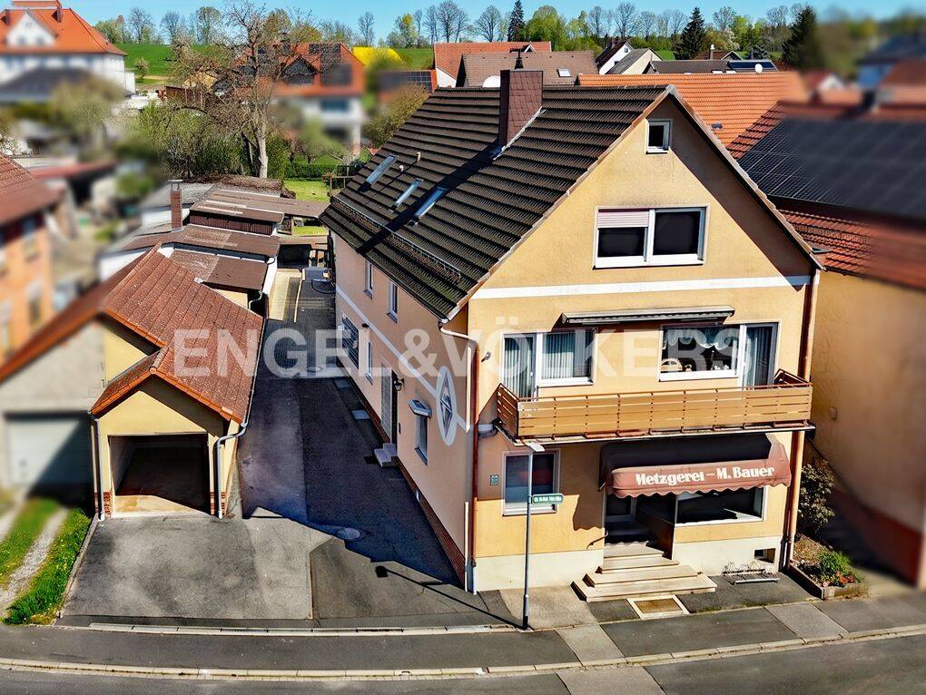 Wohn- und Geschäftshaus in Bad Kissingen-Poppenroth – Rendite, Flexibilität und Zukunftspotenzial, 97688 Bad Kissingen