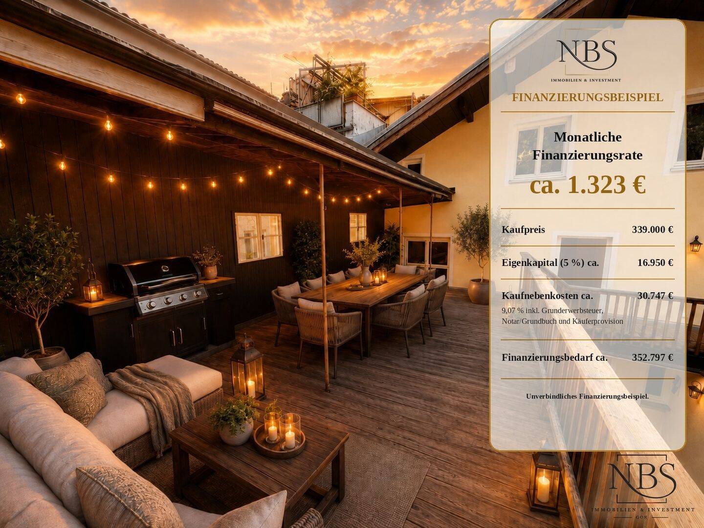 Premium-Wohnen im modernen Denkmal – 4 Zimmer, Privatgarten, Dachterrasse & Energieklasse A+, 83308 Trostberg