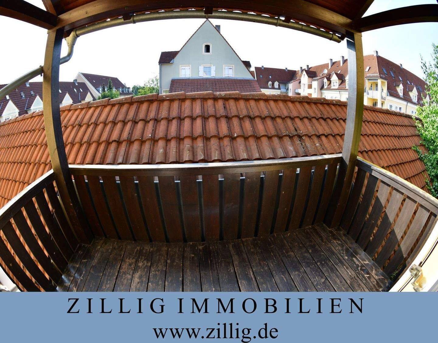 3-Zi.-Atelier-Wohnung mit Balkon – FREI – Neutraubling – ZILLIG MIETVERWALTUNG, 93073 Neutraubling