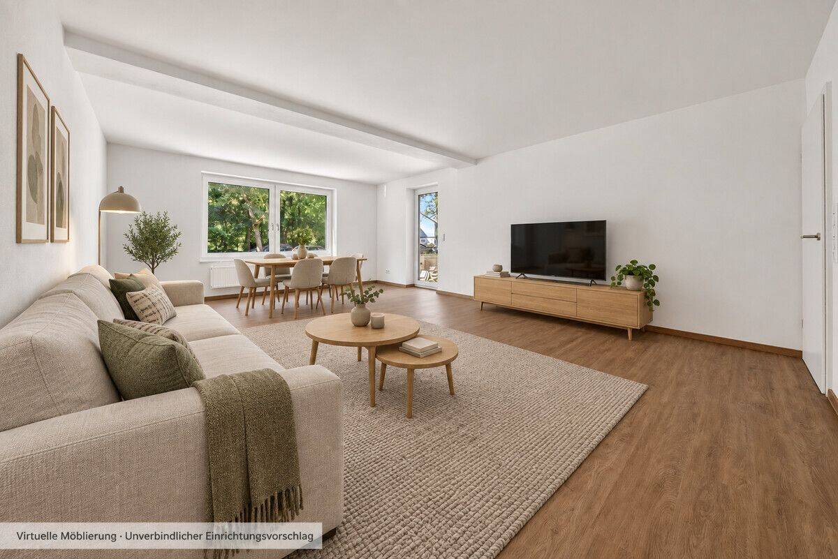Kernsanierte Wohnung 4ZKB. Traumhafte Lage im Spickel, 86161 Augsburg (Herrenbach Hochfeld Innenstadt Spickel Universitätsviertel)
