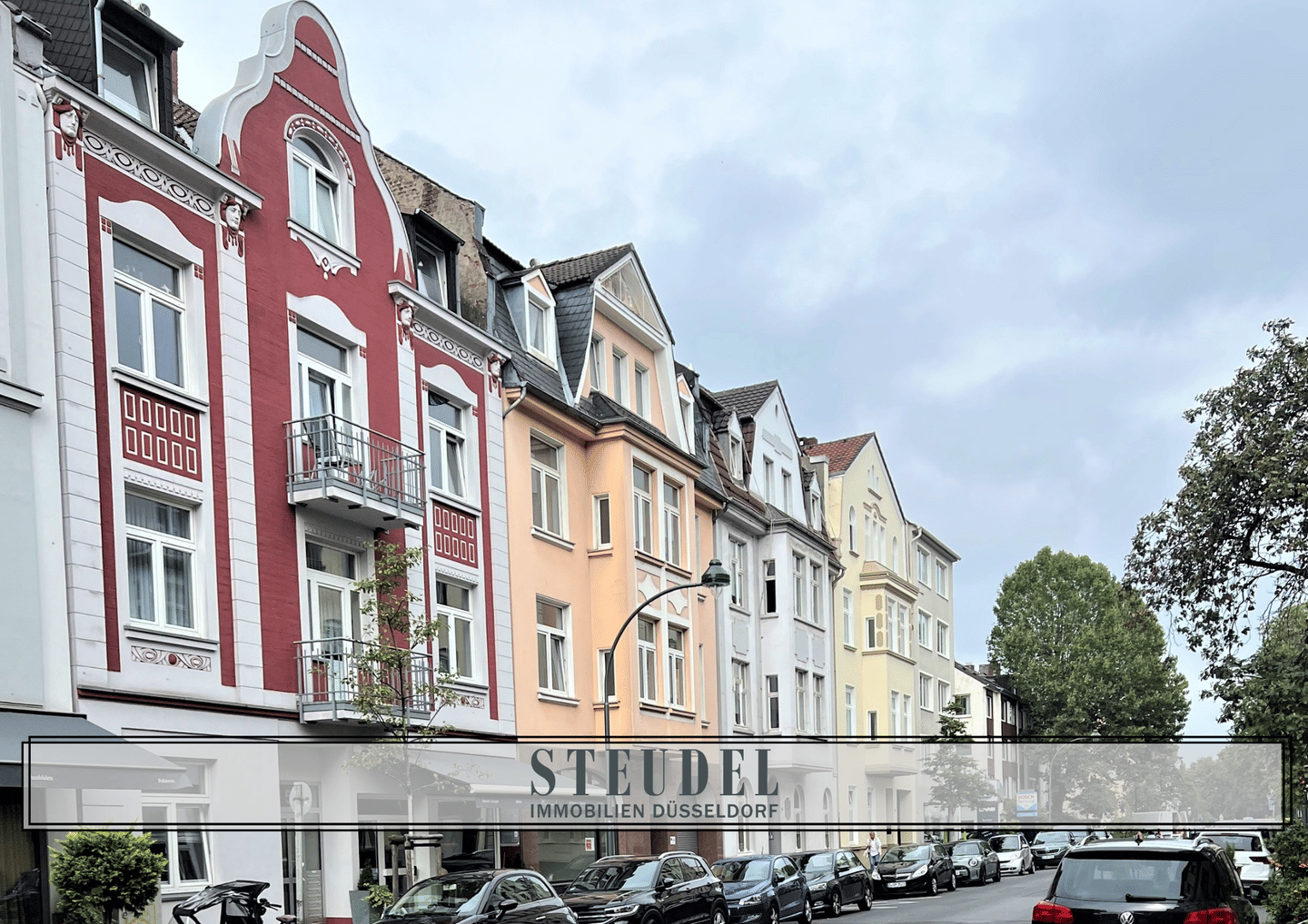 Herrschaftlicher Altbau mit Hofdurchfahrt und Stellplätzen, 40545 Düsseldorf (Oberkassel)
