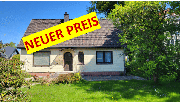 IHRE CHANCE !!! sanierungsbedürftiges Einfamilienhaus mit großem Grundstück in zentraler Lage von Kaltenkirchen, 24568 Kaltenkirchen