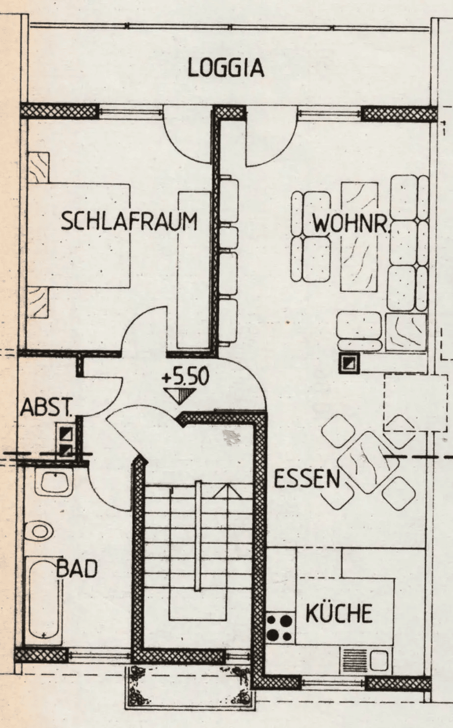 Gepflegte 2 Zimmer-Wohnung mit Balkon und Weitblick in Herxheim, 76863 Herxheim bei Landau/Pfalz