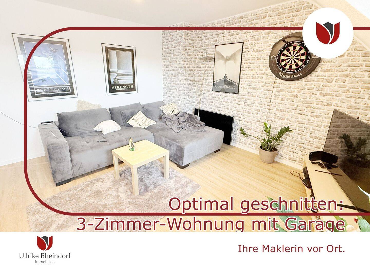Stilvoll wohnen unter dem Dach – hochwertig sanierte 3-Zimmer-Wohnung in gepflegtem Vierparteienhaus, 40764 Langenfeld (Rhld.)