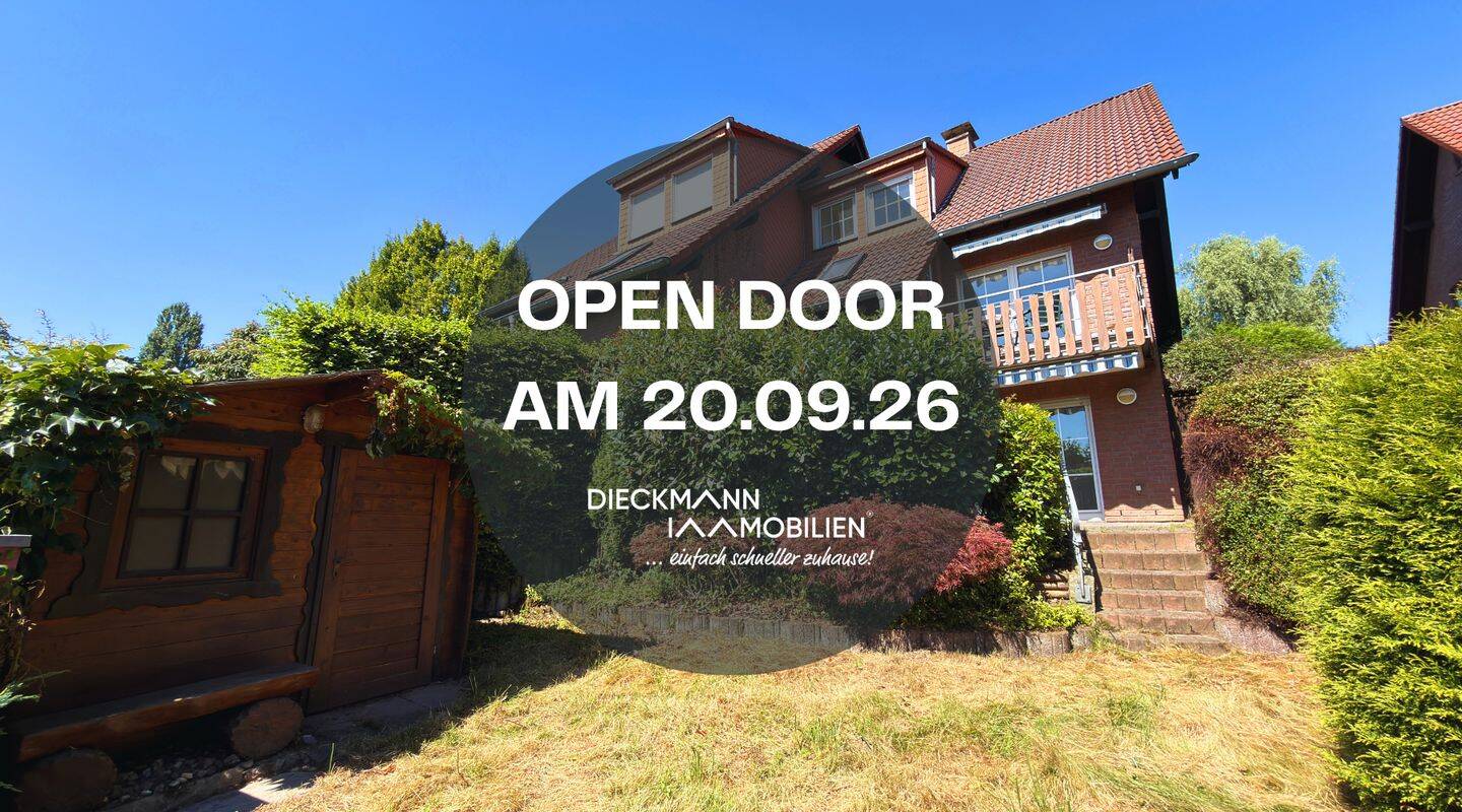 OPEN DOOR am 20.09. von 11-13 Uhr! Ankommen und wohlfühlen – Ihr neues Zuhause in Westhofen, 58239 Schwerte