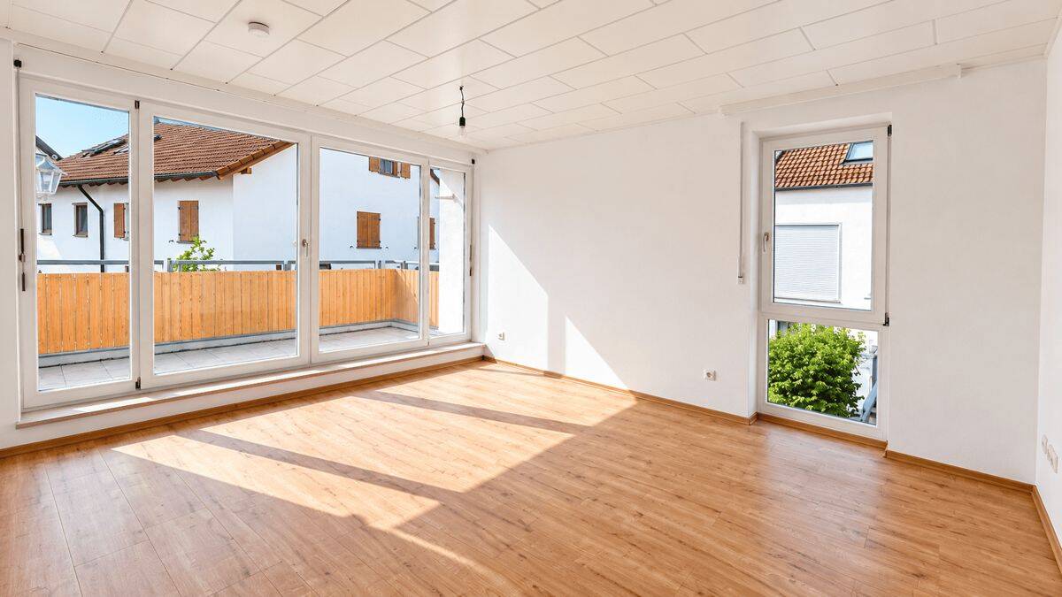 Sonne am Morgen. Raum für morgen. – 3 Zimmer in Graben, 86836 Graben