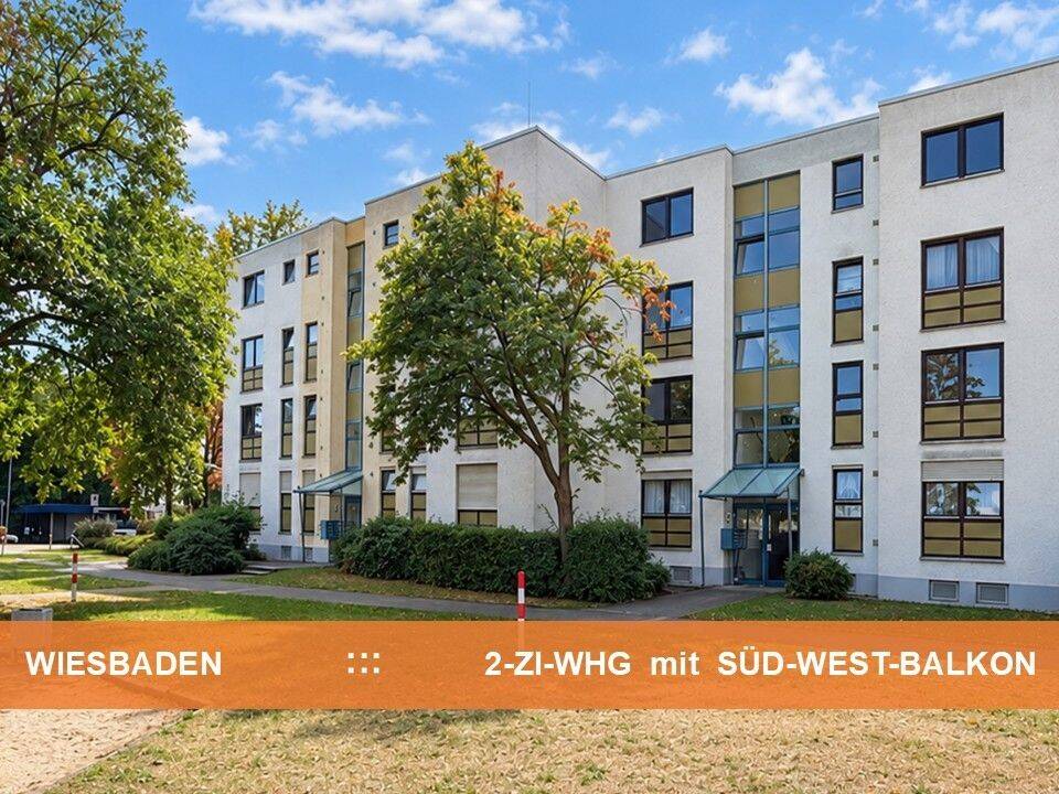 SOFORT VERFÜGBAR ::: IDEALE 2-ZI-WOHNUNG, 65187 Wiesbaden (Biebrich Wiesbaden)