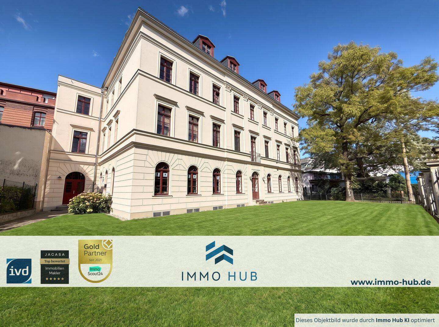 ++Bezugsfrei | Klimaanlage | PKW-Stellplatz | Dachloggia! Traumwohnung im Zentrum-Ost ++, 4103 Leipzig (Zentrum Zentrum-Ost Zentrum-Südost)