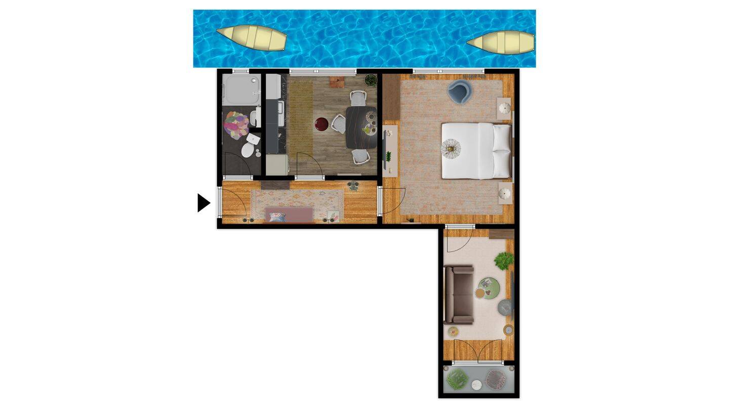 Besichtigung am 22.09.2026 • Helle 2-Zimmer-Wohnung mit Balkon am Südkanal • Erstbezug nach Modernisierung, 20537 Hamburg (Mitte Borgfelde Hamm Hammerbrook)