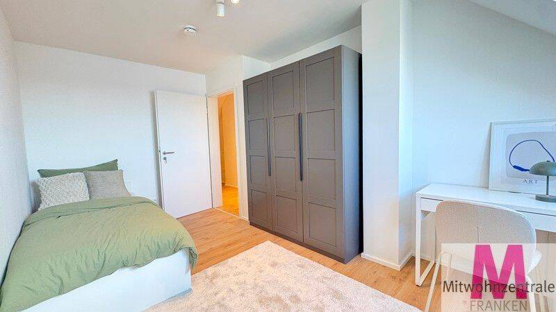 Modern möbliertes Zimmer in 4er-WG, 90429 Nürnberg