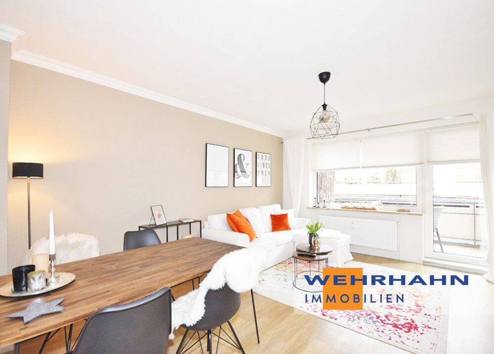 Courtagefrei: Renovierte 3-Zimmer-Wohnung mit Balkon und TG-Stellplatz in zentraler Lage, 22941 Bargteheide