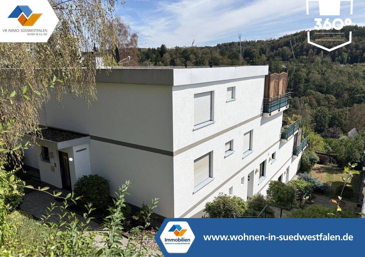 VR IMMO: Helle Eigentumswohnung mit herrlichem Ausblick., 58509 Lüdenscheid