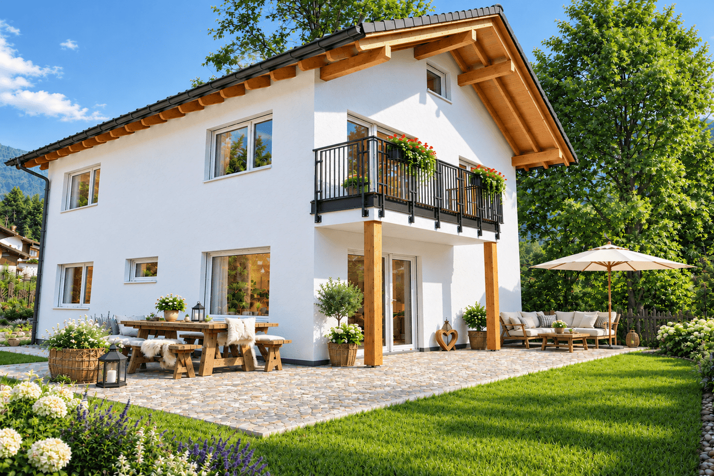 Exklusiver Neubau mit Seeblick – Modernes Wohnen in einmaliger Lage am Walchensee, 82432 Kochel a. See