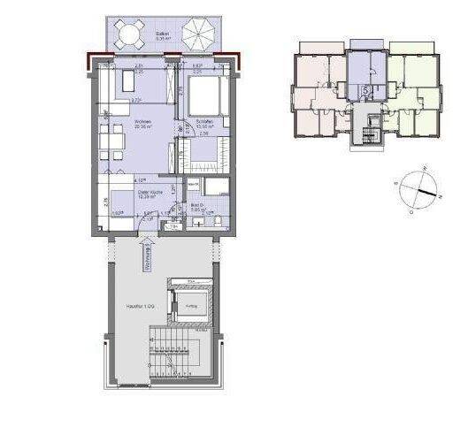 Moderne 2 Raum Neubauwohnung, 21031 Hamburg (Bergedorf Lohbrügge)