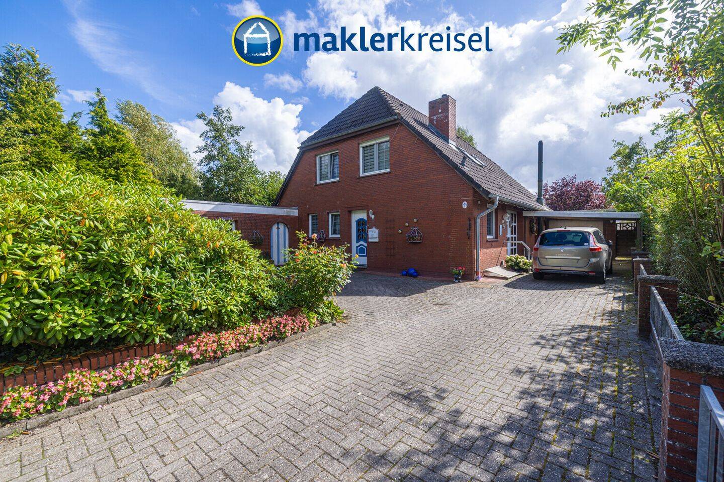 Luftkurort Werdum: gepflegtes Einfamilienhaus mit Garage und großem Grundstück in ruhiger Wohnlage!, 26427 Werdum