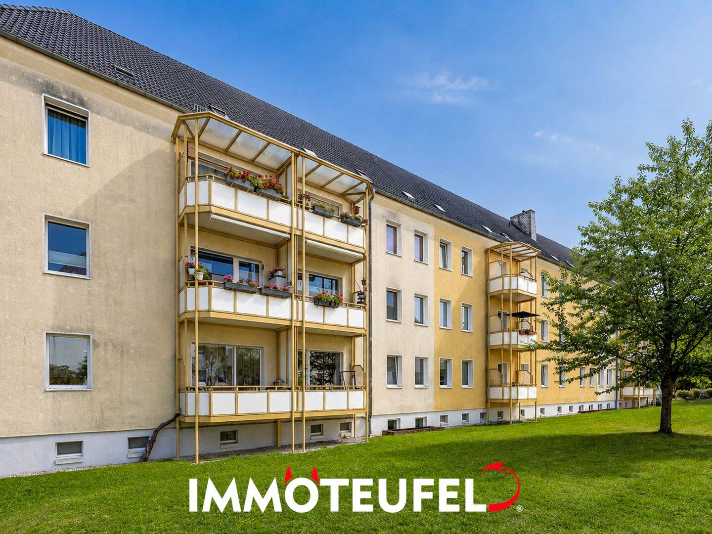 Sanieren, vermieten, profitieren – 2-Raum-Wohnung mit Balkon nahe Chemnitzer Küchwald, 9114 Chemnitz (Borna-Heinersdorf Ebersdorf Furth Glösa-Draisdorf Schloßchemnitz)