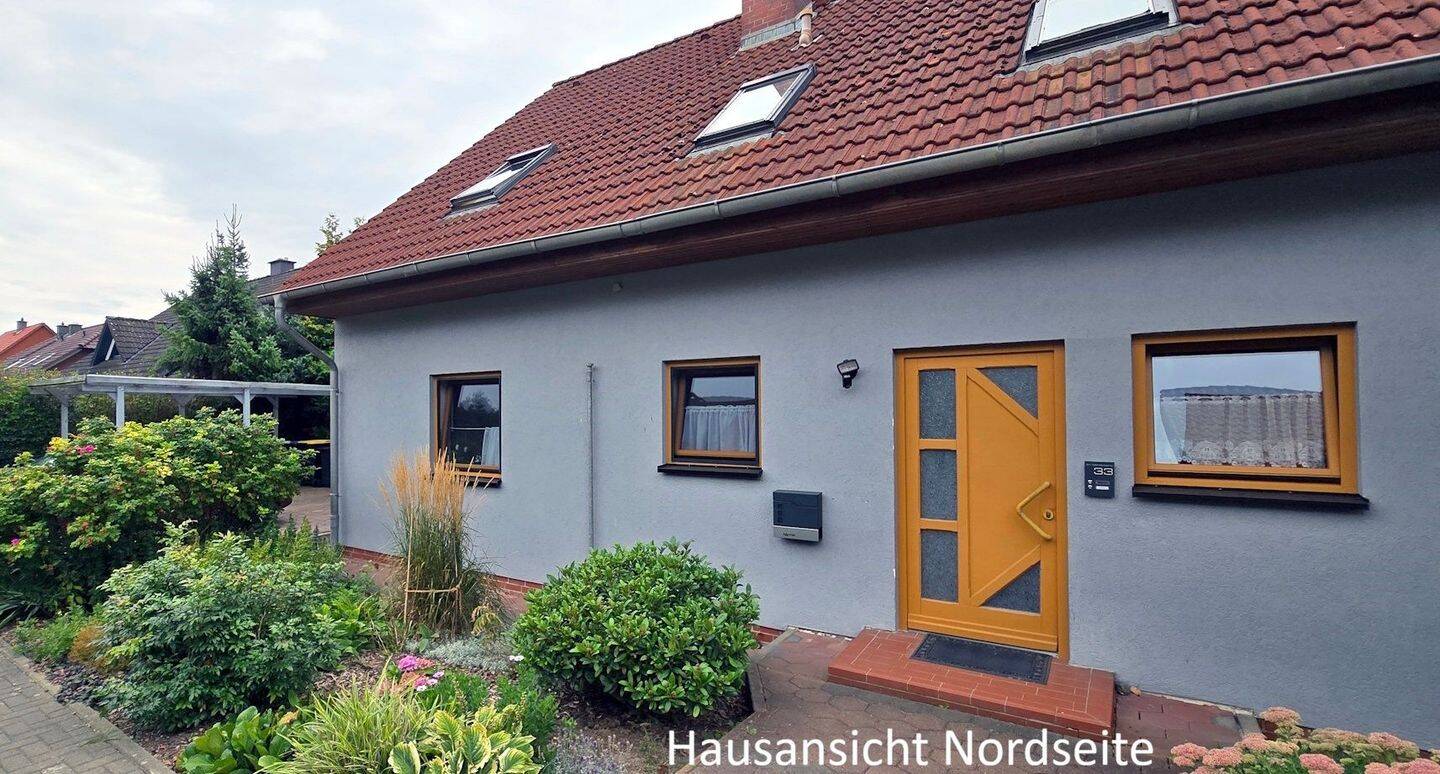 Flexible Doppelhaushälfte in Groß Denkte – XXL-Garage, Dachterrasse und Refinanzierungsoption, 38321 Denkte
