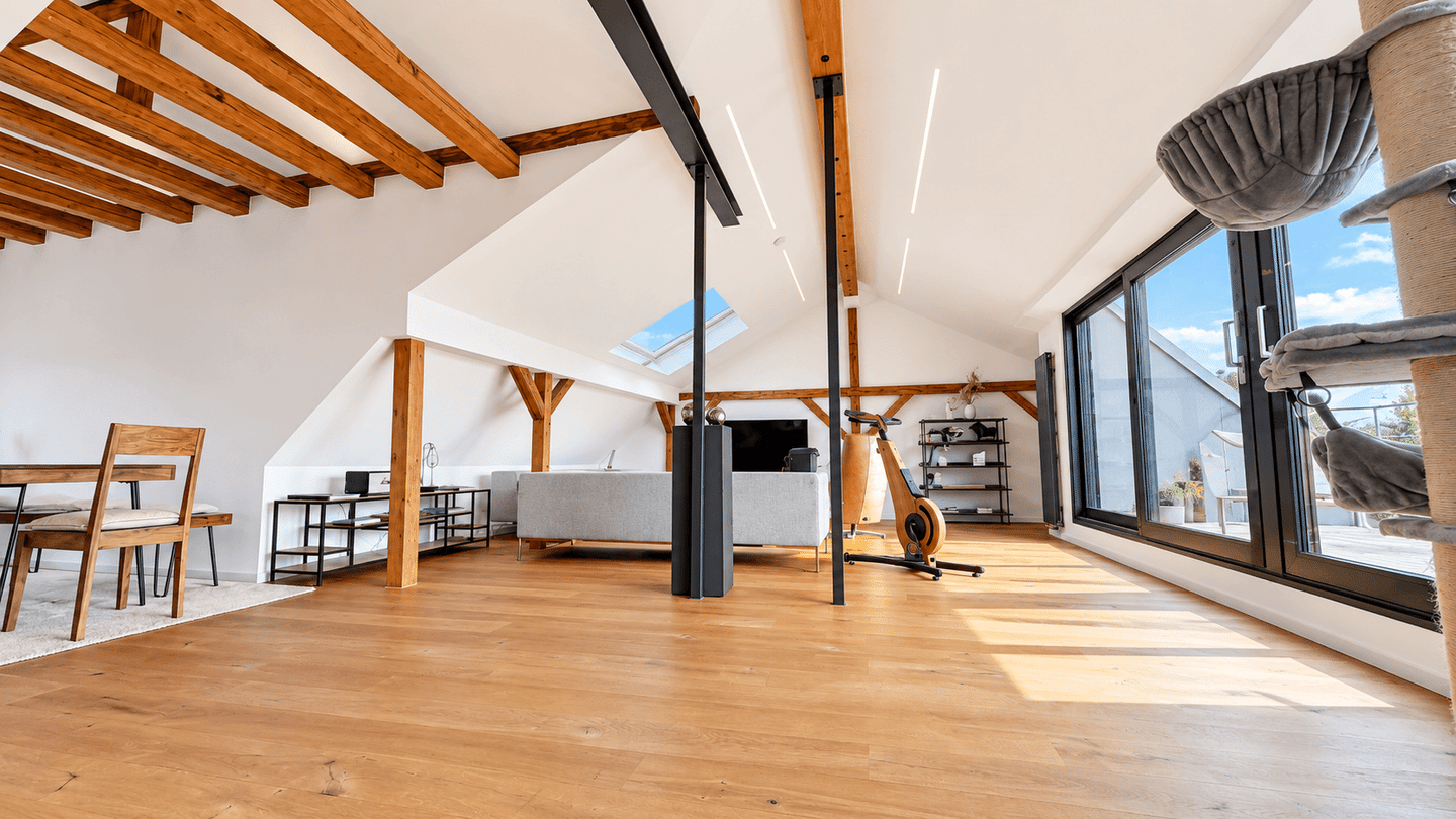 Exklusives Wohnen über zwei Ebenen mit privater Dachterrasse, 65185 Wiesbaden (Wiesbaden)