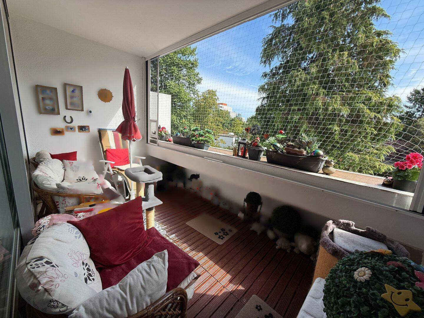 Gepflegte 3 Zimmerwohnung mit Loggia am Waldrand in Kranichstein, 64289 Darmstadt (Darmstadt Kranichstein)