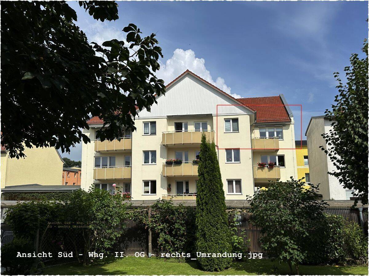 BUSCH-IMMOBILIEN ~ Charmante Wohnung mit Südbalkon!, 18273 Güstrow