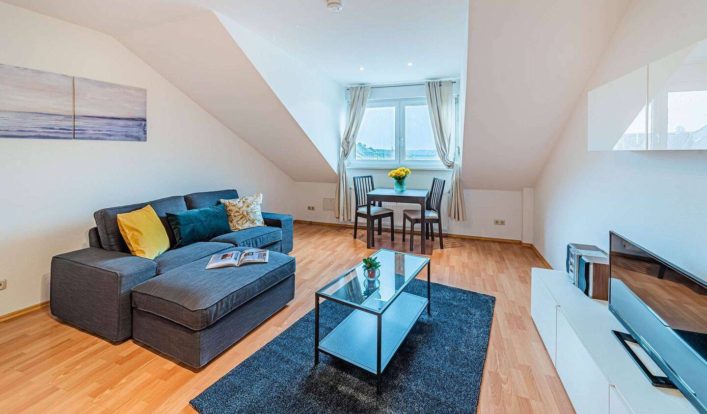 Gut möblierte 2-Zimmer-Wohnung in Sachsenhausen, 60598 Frankfurt am Main (Sachsenhausen)