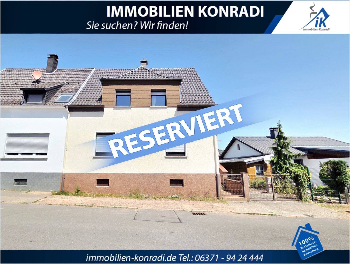 IK | Jägersburg : Gepflegte DHH in guter Lage mit Garten, 66424 Homburg