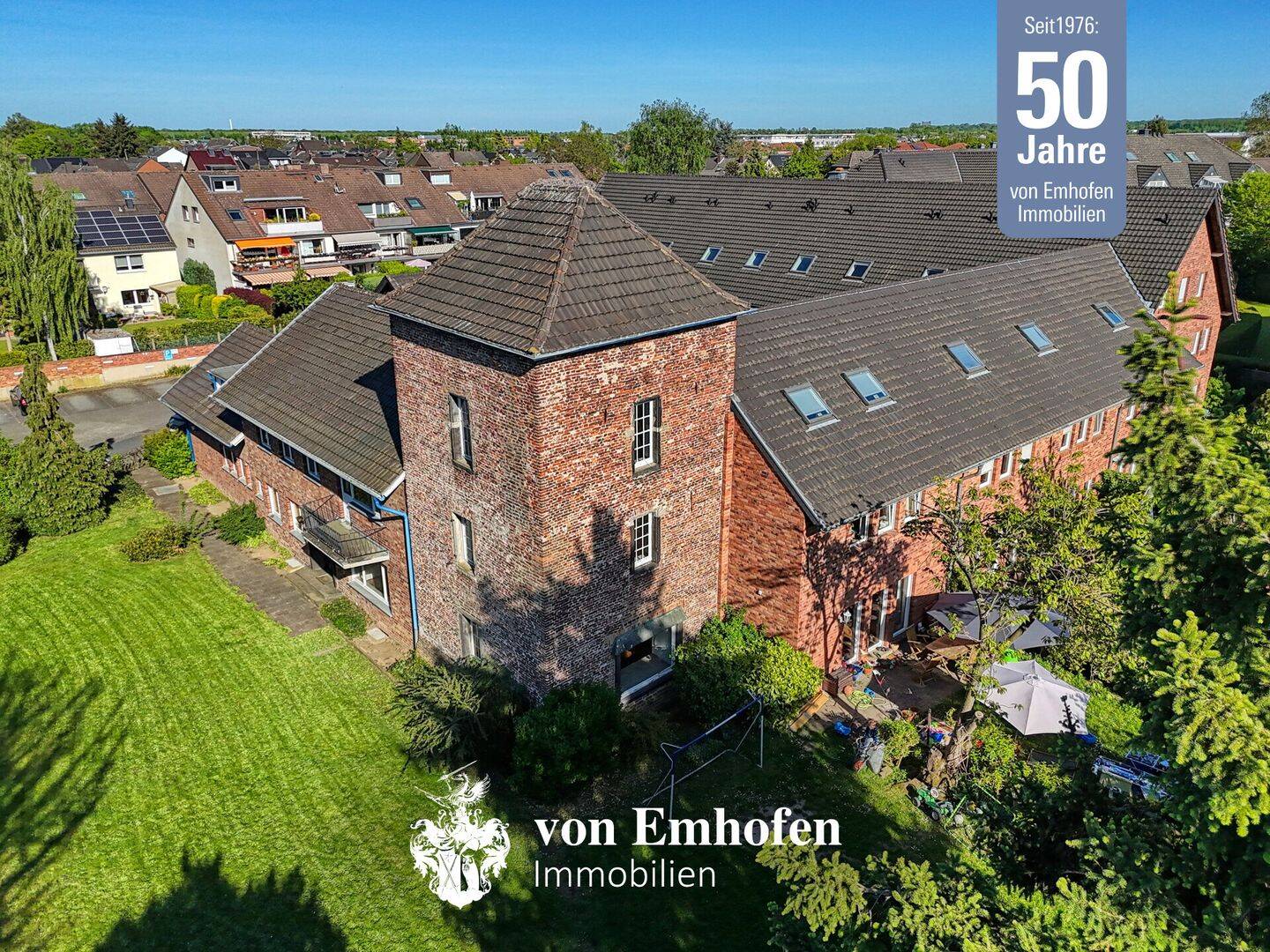 Widdersdorf Anwesen mit Wohnturm aus d. 17. Jahrhundert + Einfamilienhaus Bj. 1997